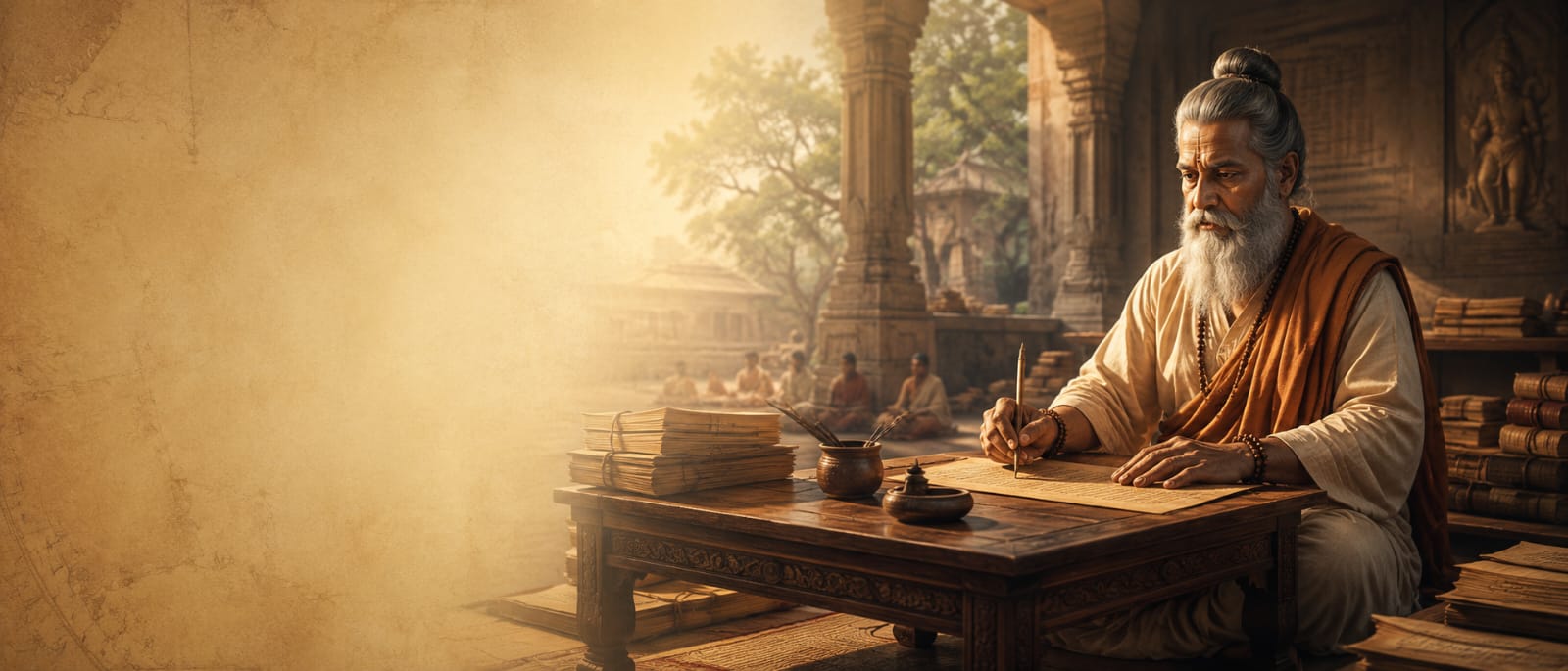 Ancient Indian Scholar - Ain Buro